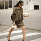 🎁Last Day 49% OFF🔥Trendy Autumn Military Short Jacket for Women