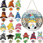 🌟Season Promotion Only ￡9.99🌟Your Year-Round Festival of Creativity!🎄Interchangeable Wooden Gnome Welcome Sign🎈