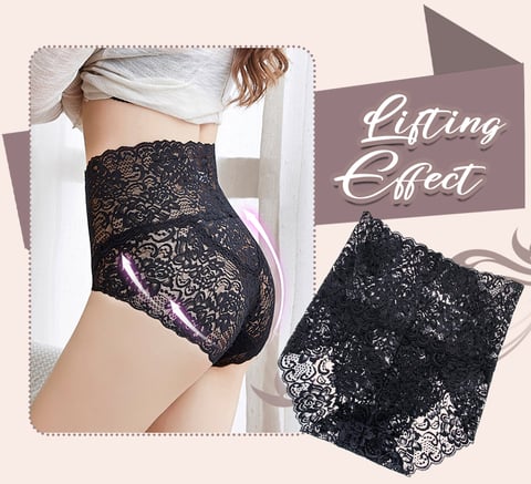 🔥FLASH SALE 49%OFF 🔥5 Pairs Set Only £15.99- Sexy High Waist Pretty Lace Panties