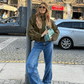 🎁Last Day 49% OFF🔥Trendy Autumn Military Short Jacket for Women