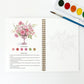 🔥Limited Time Special Price: ￡10.99!!🖼️Beginner-Friendly💕 Watercolor Workbook