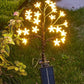 Outdoor Waterproof Cherry Blossom  Multicolor Solar Garden Lights