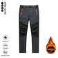 🛠️ Straight-Leg Work Pants – Fleece-Lined, Waterproof + Zipper Pockets (No Belt)