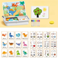 🏆LAST DAY SALE- 60% OFF🔥 Magnetic Puzzle Dress-Up Game Children's Double-Sided Educational Toy Portable Preschool Learning Toy - While Supplies Last🔥