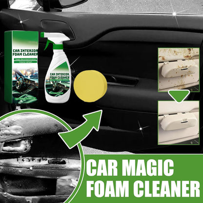 🔥BUY 1 GET 1 FREE🔥Effective Car Interior Foam Cleaner with Sponge