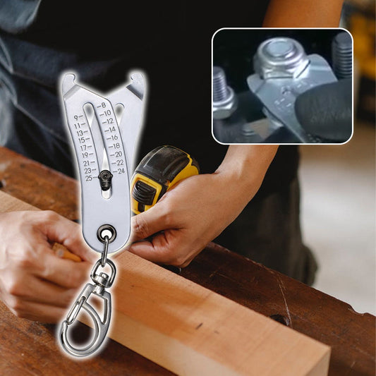 🔥Buy 2 Get 10% Off🔥Portable Precise Thread Size Checker Keychain