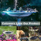 ☀LAST DAY SALE 50% OFF!!🐦️⛲Compact Solar Bird Fountain Pump – Keep Your Garden Alive!