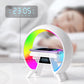 🔥Last Day 49% Off🔥Multifunctional Bluetooth Speaker - Colorful Atmosphere Light Wireless Charging and Clock All-in-one Machine