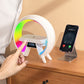 🔥Last Day 49% Off🔥Multifunctional Bluetooth Speaker - Colorful Atmosphere Light Wireless Charging and Clock All-in-one Machine