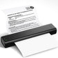 🏆Portable wireless printer, ideal for on the go, D810 Bluetooth thermal printer, supports US letter paper size 8.5 x 11 inches, including printers for tattoo studios and offices.