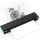 🏆Portable wireless printer, ideal for on the go, D810 Bluetooth thermal printer, supports US letter paper size 8.5 x 11 inches, including printers for tattoo studios and offices.