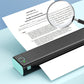 🏆Portable wireless printer, ideal for on the go, D810 Bluetooth thermal printer, supports US letter paper size 8.5 x 11 inches, including printers for tattoo studios and offices.