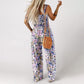 🏖️Summer Hot Sale 50% OFF!🌼Women’s Casual Print Sleeveless Overalls Jumpsuits
