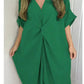 🌹Limited Sale 50% OFF💖Short Sleeve Maxi Dress With Knot Detail