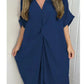 🌹Limited Sale 50% OFF💖Short Sleeve Maxi Dress With Knot Detail