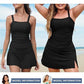 🏖️Summer Hot Sale 49% OFF💝✨Women Vintage Tummy Control Two Piece Tankini Swimsuits