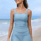 🏖️Summer Hot Sale 49% OFF💝✨Women Vintage Tummy Control Two Piece Tankini Swimsuits