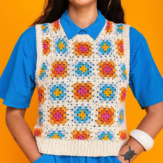 🧵The Granny Square Crochet Card Game – 50 Patterns to Mix and Match🧶