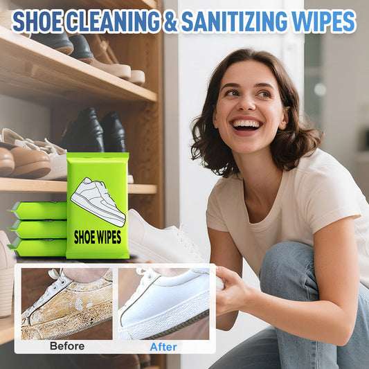 ⏰Last Day Surprise Price: ￡5.99!!🔥Quick-Clean Shoe Wipes