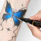 ⏰LIMITED SALE 70% OFF - BUY 2 GET 1 FREE!!🎨✨️10-Color Temporary Tattoo Markers Set