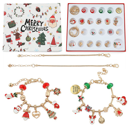 ⏰Last Day Promotion: BUY 2 GET 1 FREE✨DIY Christmas Advent Calendar Bracelets Set