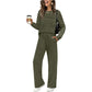 🔥LAST DAY 60% OFF!✨Women's Crew Neck Top & Drawstring Pants Set