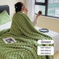 🎁LAST DAY SPECIAL PRICE: ￡10.99!!🎅Super Soft Fur Ribbed Fleece Throw Blanket⛄🔥