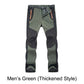 🔥48% off, while stocks last! 🎉 Suitable for men & women 👷‍♂️👷‍♀️Windproof Waterproof Warm Elastic Waist Hiking trousers