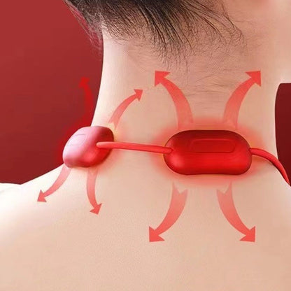 ⏳Limited time 60% OFF⏰Portable Pendant Neck Massager with Heat