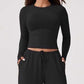 📢📢60 %  OFF !! ⏰Women's Casual Crop Top & Drawstring Pants Set