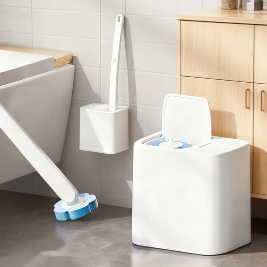 🏆THE WEEK'S SPECIAL PRICE-￡12.99✨Disposable Toilet Brush Set🚽