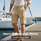 ⭐ Limited Time Deal -￡12.99!!🏆Men's Casual Cargo Shorts with Drawstring Waist
