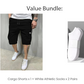 ⭐ Limited Time Deal -￡12.99!!🏆Men's Casual Cargo Shorts with Drawstring Waist