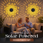 💡Last Week Sale Only £7.99!!💓Solar Mandala Wall Lights Outdoor, 7 Color Changing Waterproof Solar Fence Lights for Garden Patio Yard Backyard Decor🎁🏠