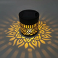 💡Last Week Sale Only £7.99!!💓Solar Mandala Wall Lights Outdoor, 7 Color Changing Waterproof Solar Fence Lights for Garden Patio Yard Backyard Decor🎁🏠