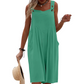 🌊Last Day Special Price : £ 14.99 ✨Sleeveless Wide-Leg Jumpsuit For Summer Breezes🏖️