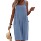 🌊Last Day Special Price : £ 14.99 ✨Sleeveless Wide-Leg Jumpsuit For Summer Breezes🏖️