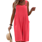 🌊Last Day Special Price : £ 14.99 ✨Sleeveless Wide-Leg Jumpsuit For Summer Breezes🏖️