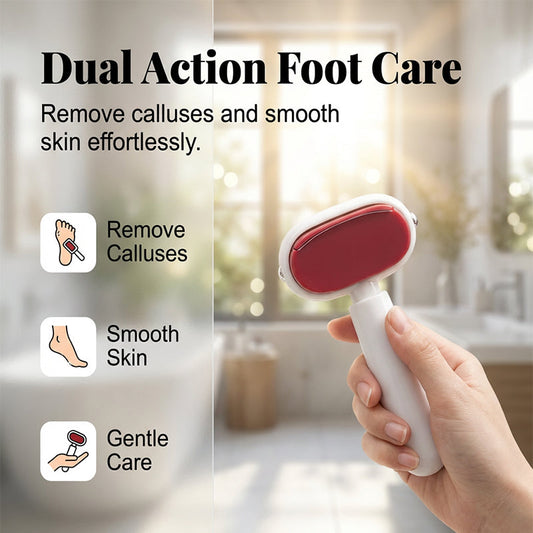 ✨📢LAST DAY SALE: Only ￡12.99!!!🔥Double-Sided Foot Scraper for Callus Removal