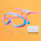 🔥EASTER GIFT – ONLY £9.99!!🏆#1 Bestselling🏊‍♀️HD children's large frame waterproof and anti-fog swimming goggles