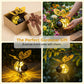 🌙 🐝Surprise Price: Only £10.99!!!🍃🪴Hanging Solar Bee Light – Warm Amber Glow, Flicker-Free, Perfect for Garden Parties, Camping, or Kids’ Rooms – Spread Joy Day and Night 🌞🌜