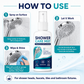 ⏳🏆LAST DAY SALE 🚿✨Fast-Acting Shower Limescale Remover Spray – Dissolves stubborn mineral deposits & hard water stains. Restores water flow & shine – just spray & wipe! 🧼💪