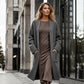 🧶 Cozy Coverage, Easy Layers | Women's Open-Front Long Knit Cardigan ⚡ Free Shipping
